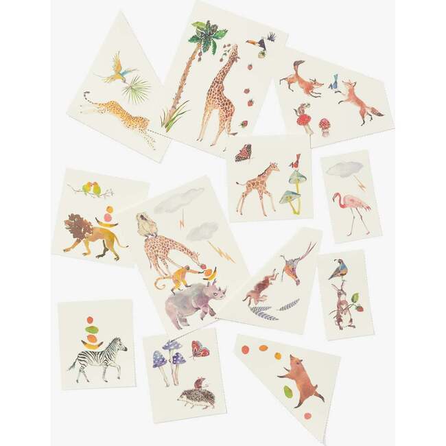 Temporary Tattoo Set, Animal Friends - Play Kits - 2