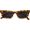 Ruby Rectangular 90s Sunglasses, Classic Tortoise - Sunglasses - 1 - thumbnail