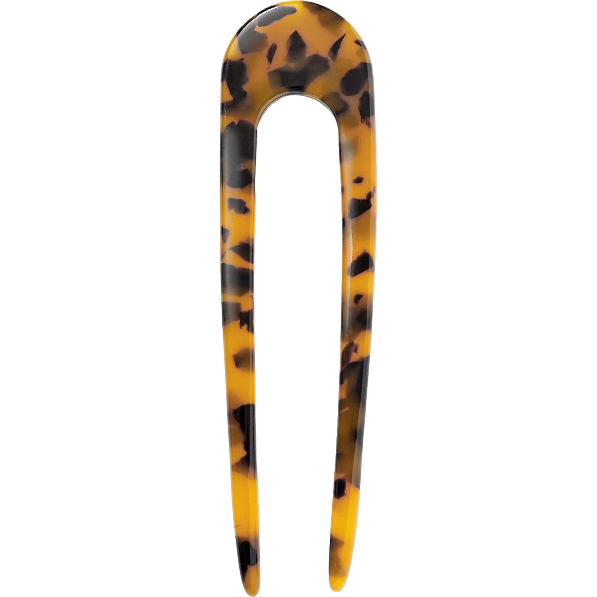 French Hair Pin, Classic Tortoise - Hair Accessories - 1