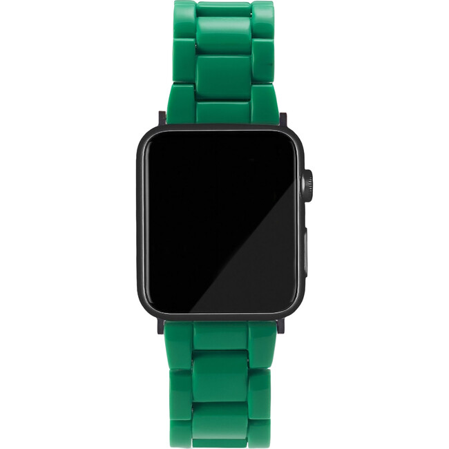 Apple Watch Band Universal Fit, Black Hardware & Bright Green