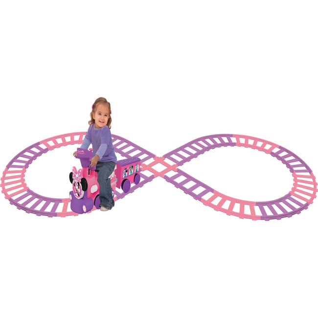 Disney: Minnie Mouse Motorized Train Ride-On W/ Track - Outdoor Games - 2