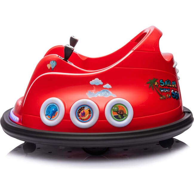 12V Freddo Bumper Car 1 Seater Ride on for Kids (Red) - Ride-Ons - 2