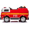 24V Freddo Fire Truck 2-Seater Ride on - Ride-Ons - 2