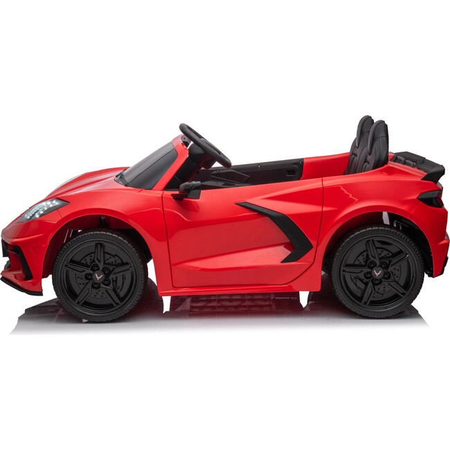 24V Chevrolet Corvette C8 2-Seater Ride on Car - Freddo Ride-ons | Maisonette