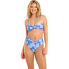 Women's Izzy Print Bikini Bottom, Blue Ladies - Two Pieces - 1 - thumbnail