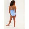 Nell Abstract Print OnePiece Swimsuit, Blue - One Pieces - 4