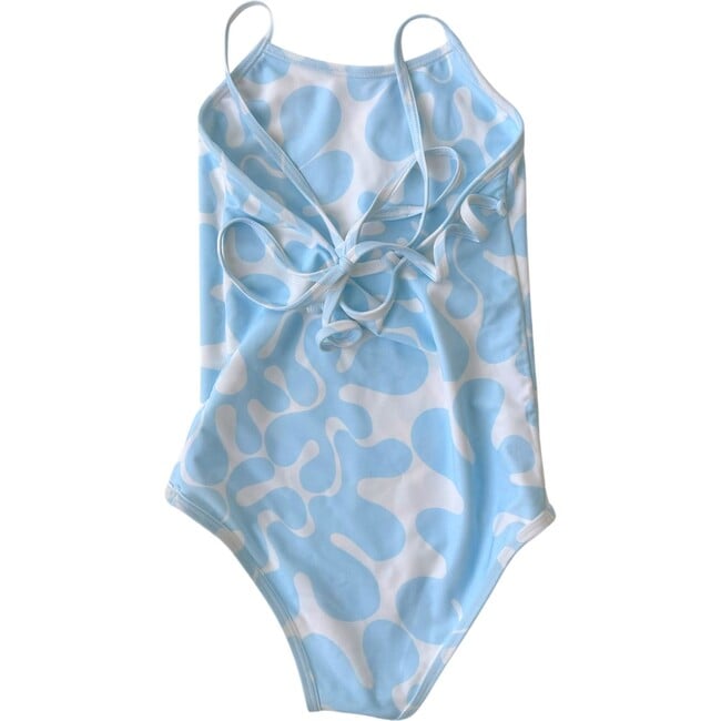 Nell Abstract Print OnePiece Swimsuit, Blue - One Pieces - 5