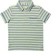 Marco Polo, Kiwi Ticking Stripe - Polo Shirts - 1 - thumbnail