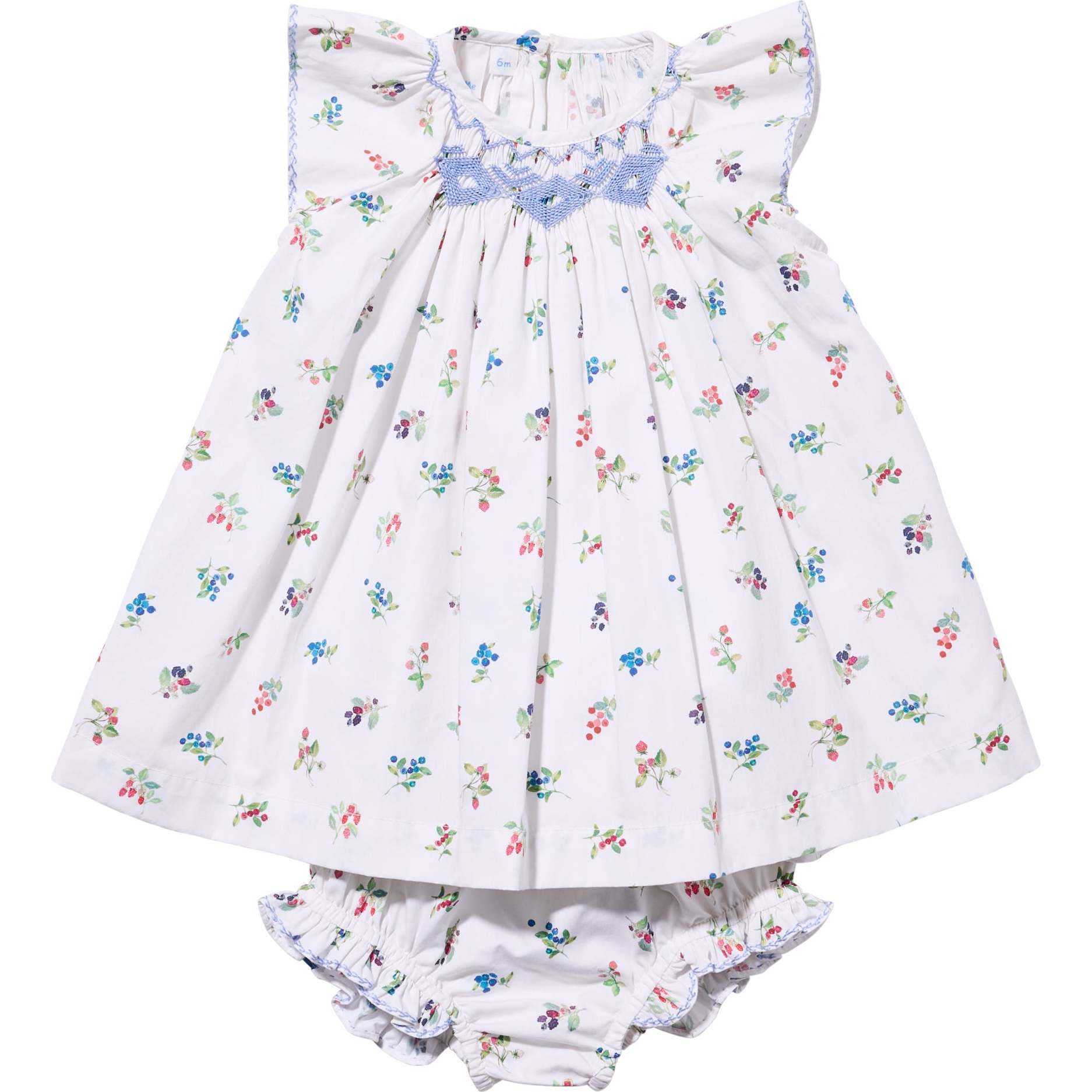 Betty Baby Dress, Very Berry - Dresses - 1