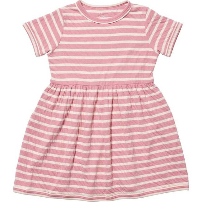 Mirren Dress, Rose Stripe