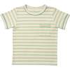 Willie T-Shirt, Kiwi Stripe - T-Shirts - 1 - thumbnail