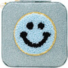 Happy Face Sparkle Jewelry Box, Teal - Bags - 1 - thumbnail