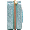 Happy Face Sparkle Jewelry Box, Teal - Bags - 2