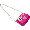 Crossbody Patch Handbag, Hot Pink - Bags - 3