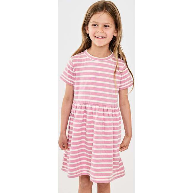 Mirren Dress, Rose Stripe - Dresses - 2