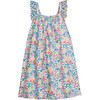 Tribeca Sleeveless Ruffle Shoulder Dress, Tulip Garden - Dresses - 1 - thumbnail