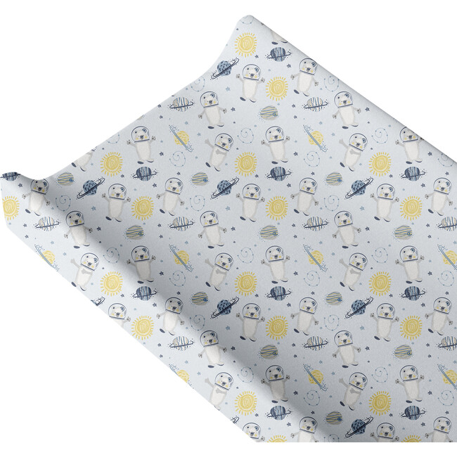 Print Organic Changing Pad Cover, Space Bears