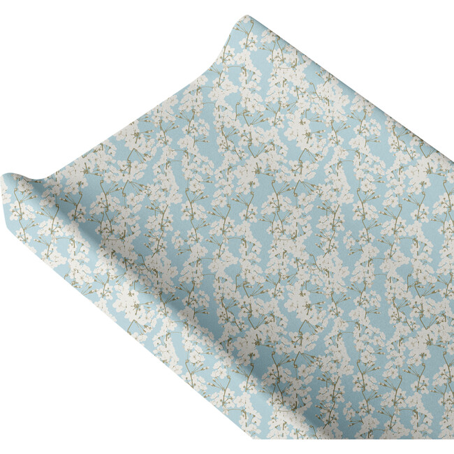 Print Organic Changing Pad Cover, Cherry Blossoms