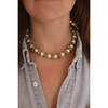 Women's Reef Necklace, Pearl/Moss - Necklaces - 2