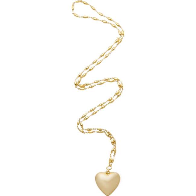 Women's Esme Hand-Cut Multi Gemstone Rondelle Beads Necklace, Gold