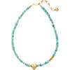 Women's Confetti Necklace, Amazonite - Bracelets - 1 - thumbnail