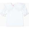 Nolina Cotton Top, White - Shirts - 1 - thumbnail