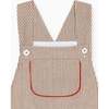Ingrid Dungarees, Camel - Dresses - 2