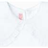 Nolina Cotton Top, White - Shirts - 3