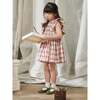 Blanca Smock Dress, Red Check - Dresses - 2
