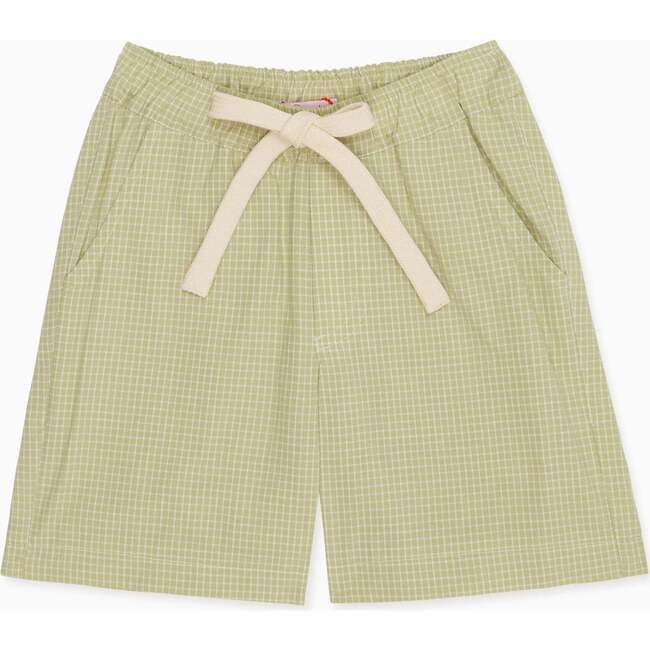 Cortino Shorts, Green Gingham