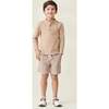 Cortino Cotton Shorts, Camel - Shorts - 2