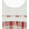 Gloria Baby Girl Romper, Red Check - Rompers - 3