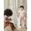 Alex Baby Trousers, Red Check - Pants - 4