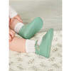 Leather Baby Mary Jane Shoes, Pale Green - Mary Janes - 2