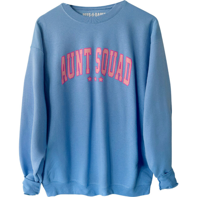 Women's Aunt Squad Sweatshirt, Blue