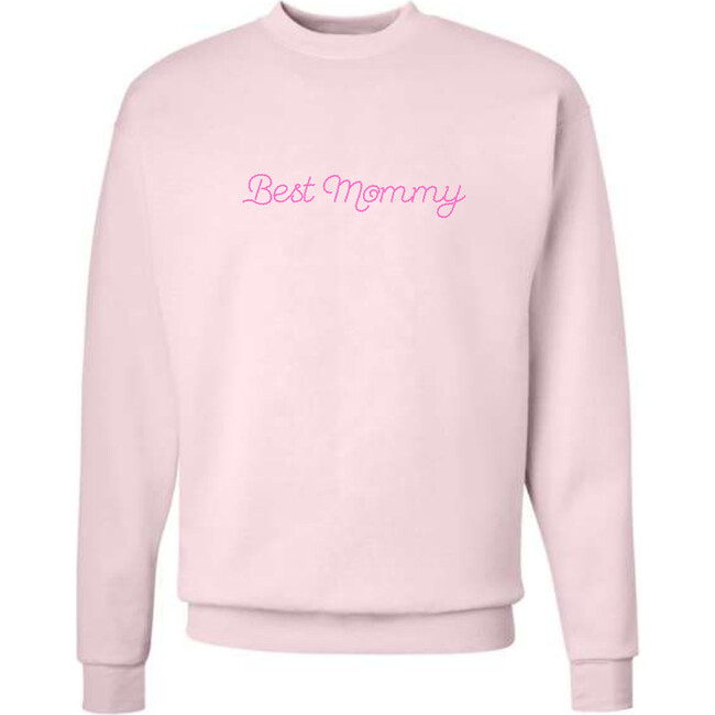 Women's Custom Stitch Sweatshirt, Pink