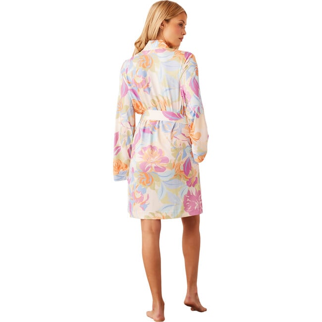 Women's Meadow Floral Print Classic Short, Dreamscape - Robes - 3