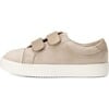 Maeve 2.0 Leather Velcro Strap Sneakers, Beige - Sneakers - 1 - thumbnail