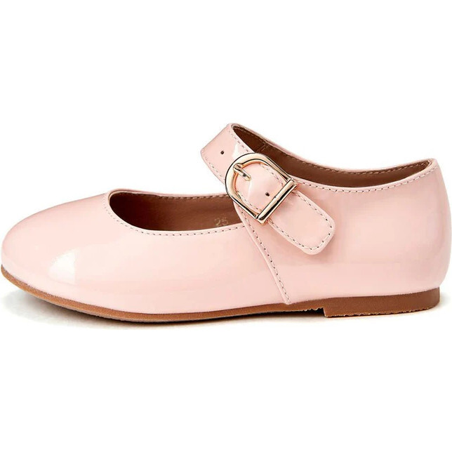 Juni 2.0 Leather Round-Toe Mary Janes, Pink