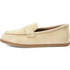 Ryan Suede Grosgrain Ribbon Trim Loafers, Lightbeige - Loafers - 1 - thumbnail