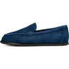 Bruno 2.0 Leather Sole Suede Loafers, Navy - Loafers - 1 - thumbnail