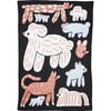 Bow Wow Baby Blanket, Classic Noir - Blankets - 1 - thumbnail