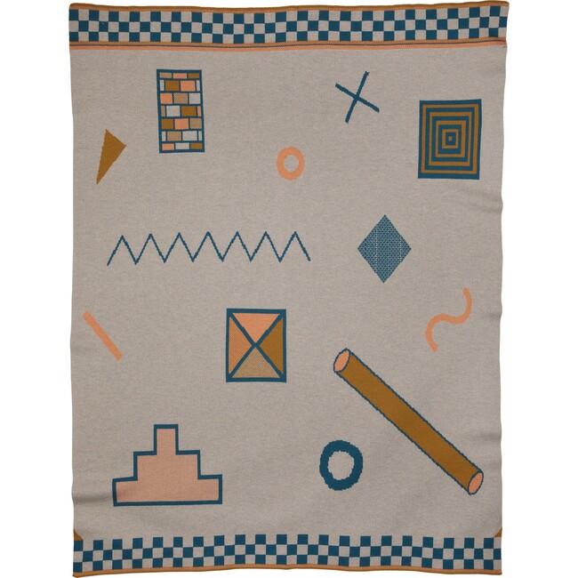 Shapes Throw Blanket, Secondary
