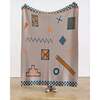 Shapes Throw Blanket, Secondary - Blankets - 4