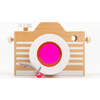 WOODEN CAMERA, PINK LENS - Woodens - 1 - thumbnail