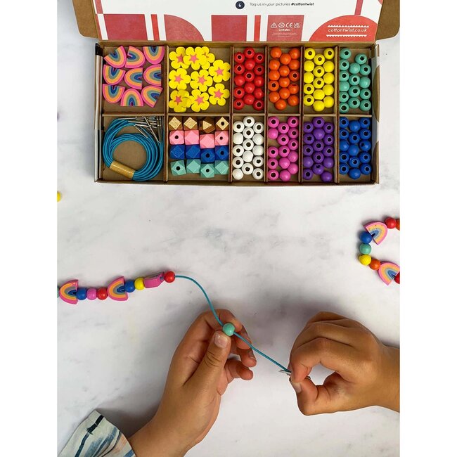 RAINBOW + FLOWER BRACELET MAKING KIT - Arts & Crafts - 5