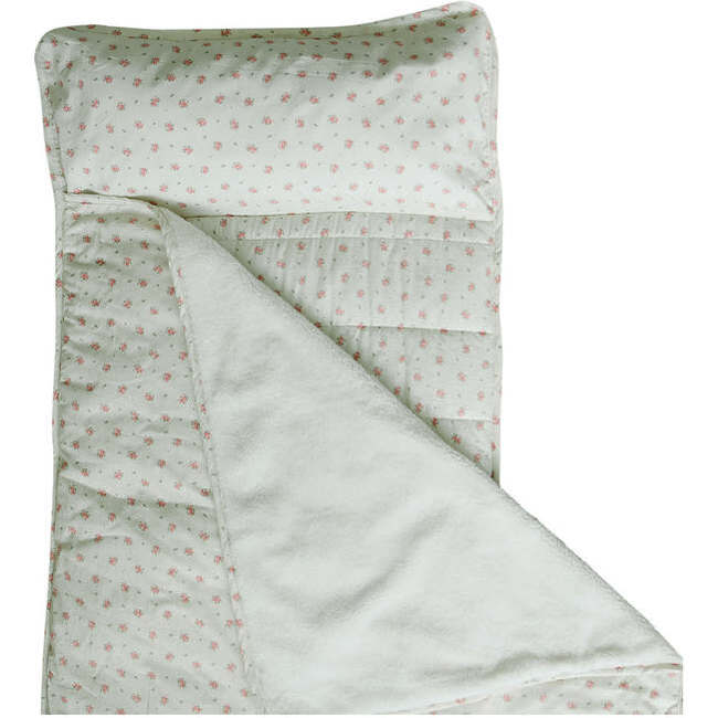 Toddler Nap Print Nap Roll-N-Rest Mat Set, Blush - Sleepbags - 2