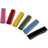 Ribbon Bar Clip Bundle, Multicolor Brights (Set Of 6) - Hair Accessories - 4