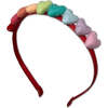 Rainbow Hearts Headband, Red - Hair Accessories - 4