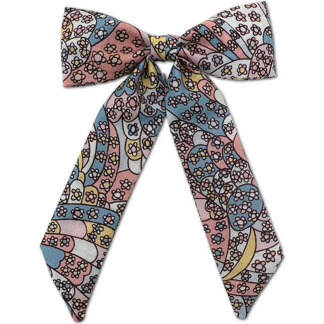 Liberty Of London Print Classic Long Tail Bow, Multicolor Pastels